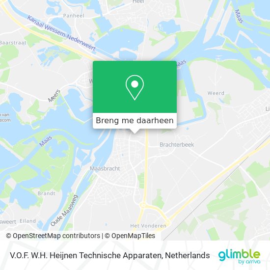 V.O.F. W.H. Heijnen Technische Apparaten kaart