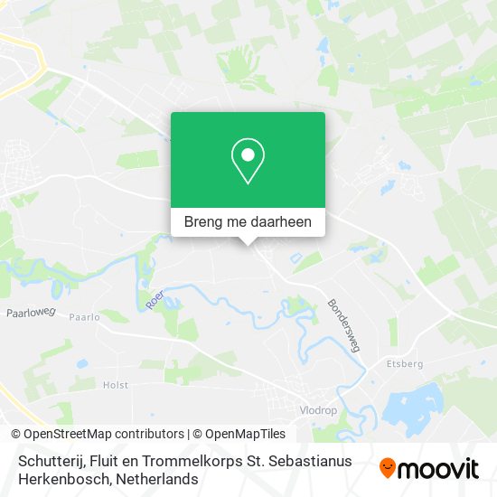 Schutterij, Fluit en Trommelkorps St. Sebastianus Herkenbosch kaart