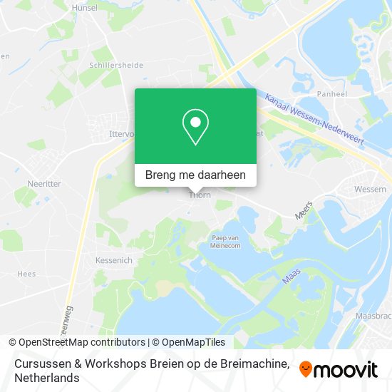 Cursussen & Workshops Breien op de Breimachine kaart