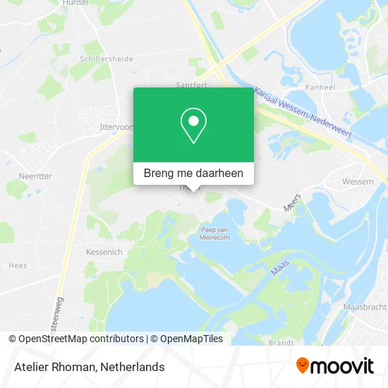 Atelier Rhoman kaart