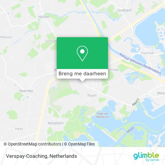 Verspay-Coaching kaart