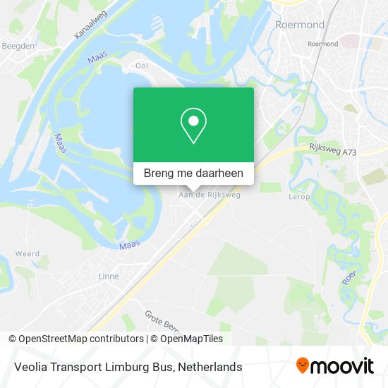 Veolia Transport Limburg Bus kaart