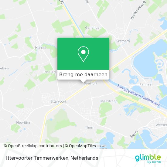 Ittervoorter Timmerwerken kaart