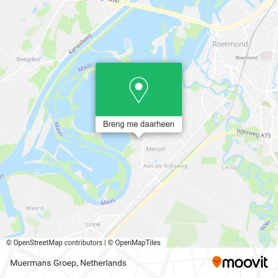 Muermans Groep kaart