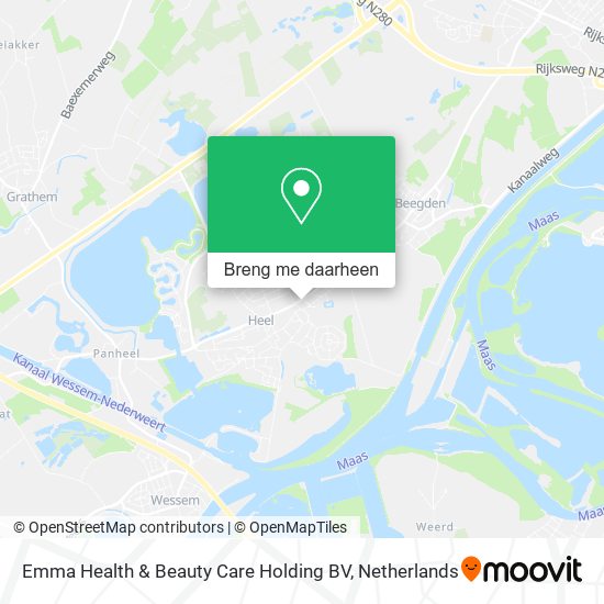 Emma Health & Beauty Care Holding BV kaart