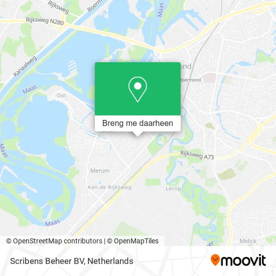 Scribens Beheer BV kaart