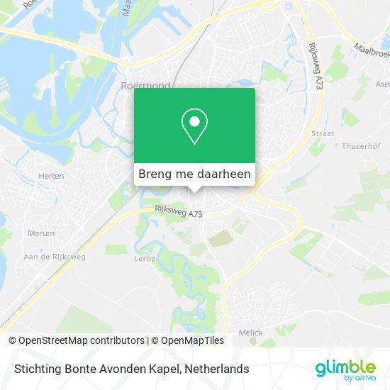 Stichting Bonte Avonden Kapel kaart