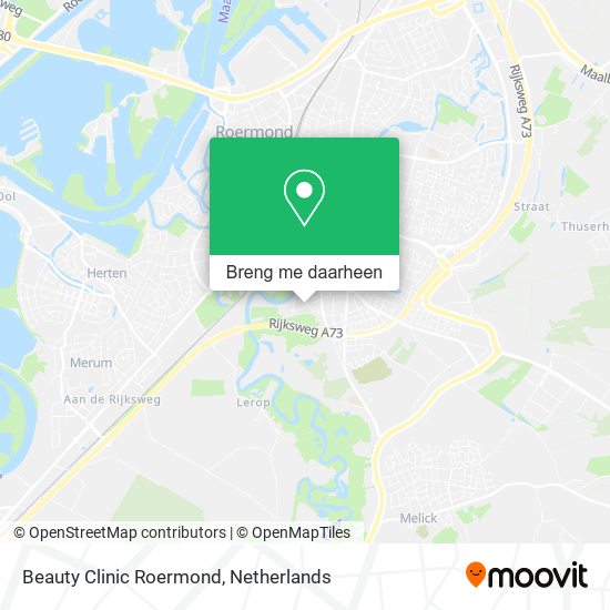 Beauty Clinic Roermond kaart