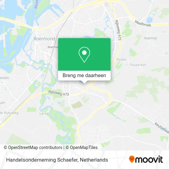 Handelsonderneming Schaefer kaart