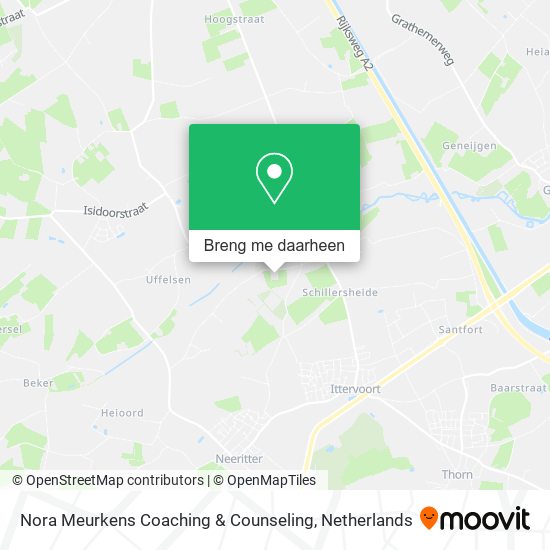 Nora Meurkens Coaching & Counseling kaart