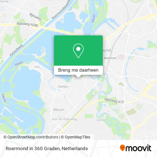 Roermond in 360 Graden kaart