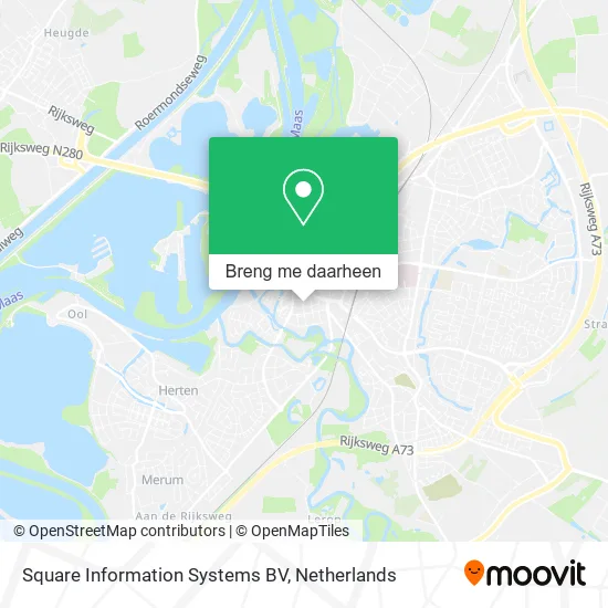 Square Information Systems BV kaart