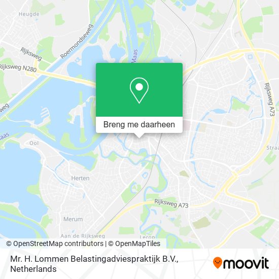 Mr. H. Lommen Belastingadviespraktijk B.V. kaart