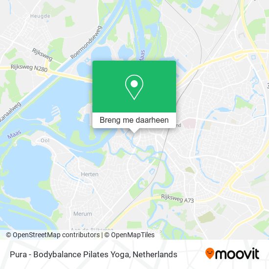 Pura - Bodybalance Pilates Yoga kaart