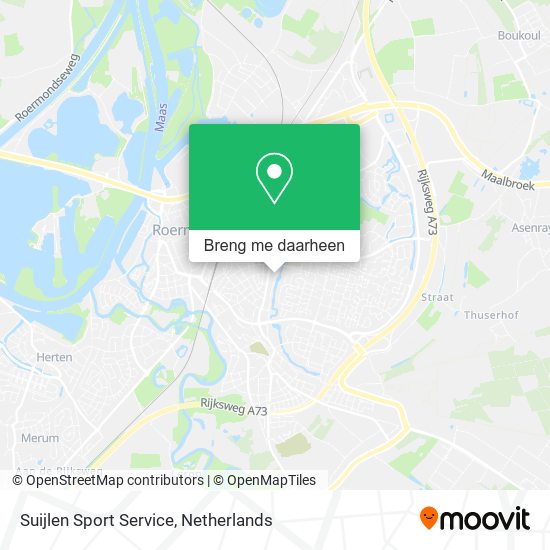 Suijlen Sport Service kaart