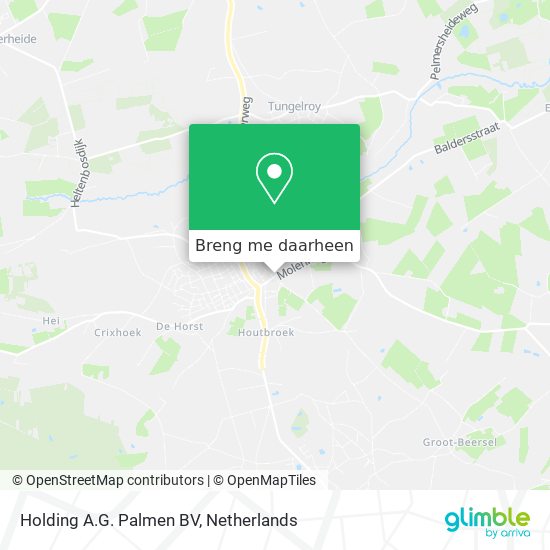 Holding A.G. Palmen BV kaart