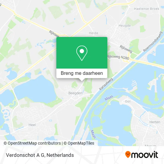 Verdonschot A G kaart