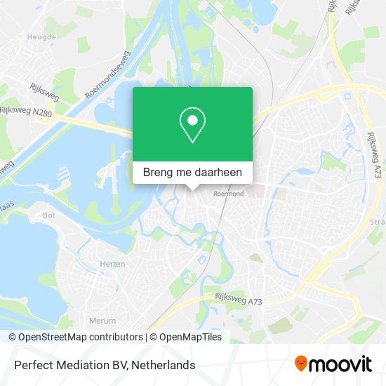 Perfect Mediation BV kaart