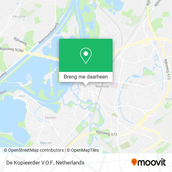 De Kopieerder V.O.F. kaart