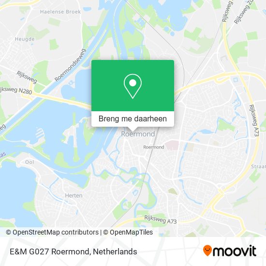 E&M G027 Roermond kaart