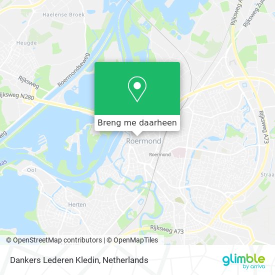 Dankers Lederen Kledin kaart