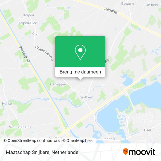 Maatschap Snijkers kaart