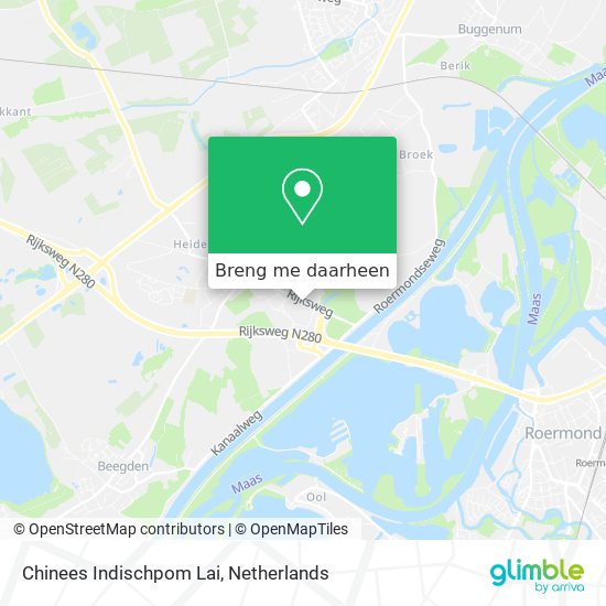 Chinees Indischpom Lai kaart