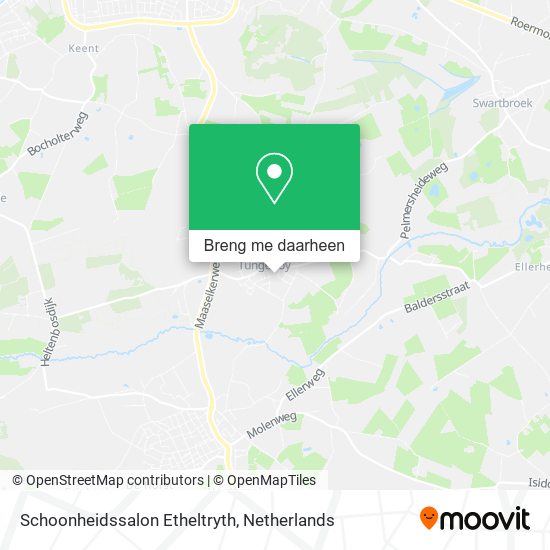 Schoonheidssalon Etheltryth kaart