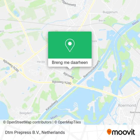 Dtm Prepress B.V. kaart