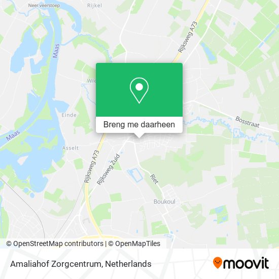 Amaliahof Zorgcentrum kaart
