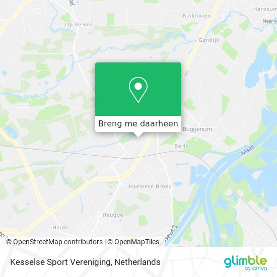 Kesselse Sport Vereniging kaart