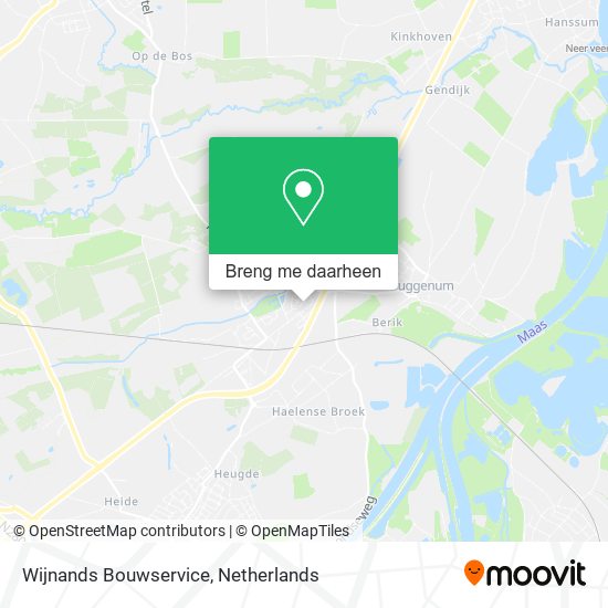 Wijnands Bouwservice kaart