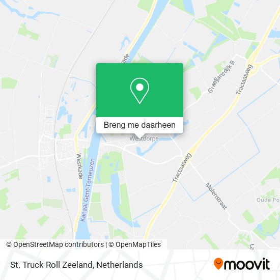 St. Truck Roll Zeeland kaart