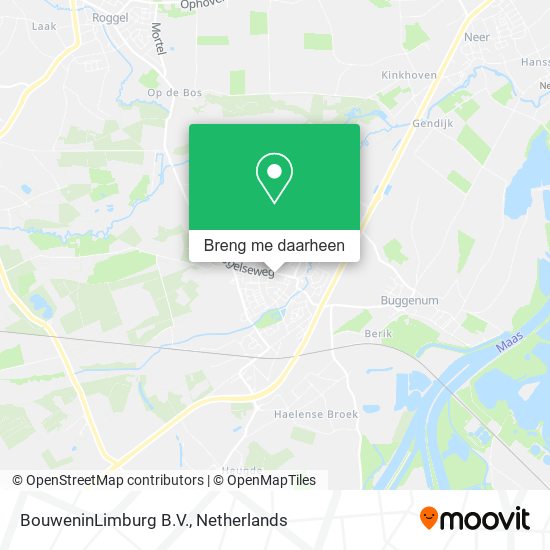 BouweninLimburg B.V. kaart