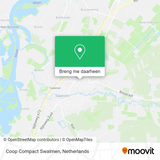 Coop Compact Swalmen kaart