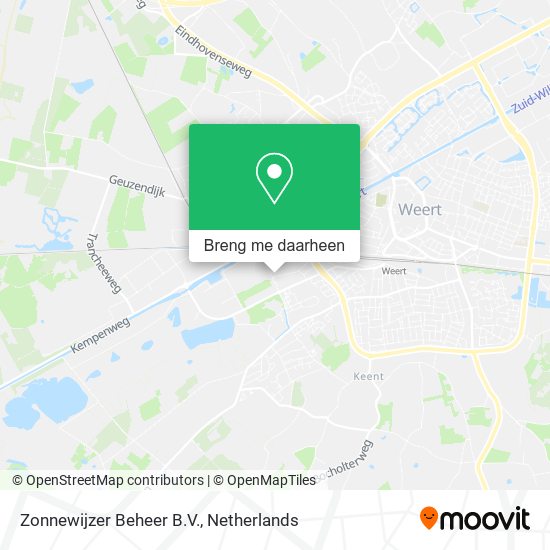 Zonnewijzer Beheer B.V. kaart