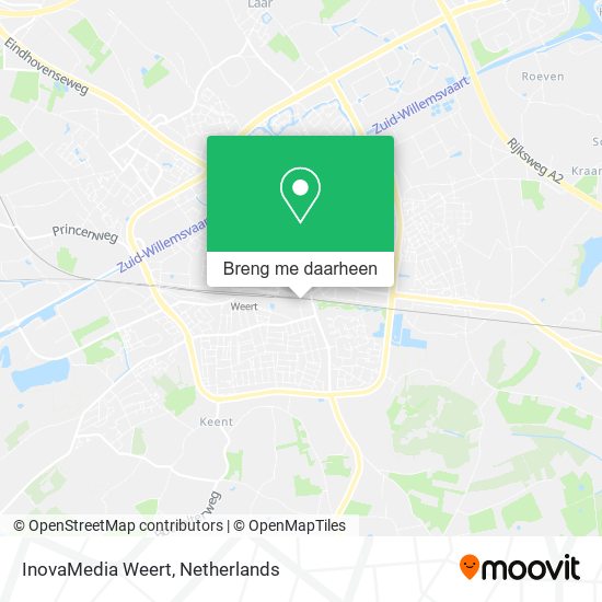 InovaMedia Weert kaart