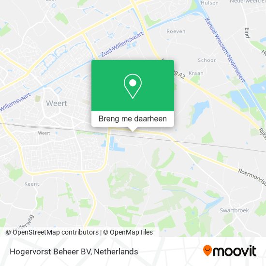 Hogervorst Beheer BV kaart