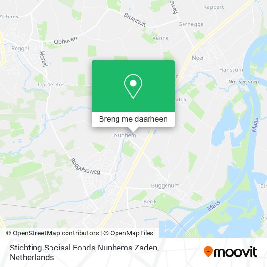 Stichting Sociaal Fonds Nunhems Zaden kaart