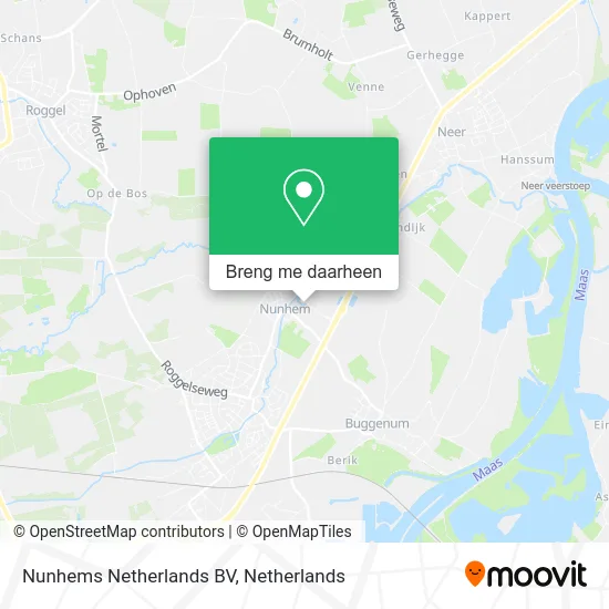 Nunhems Netherlands BV kaart