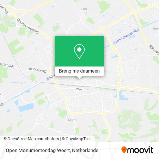 Open Monumentendag Weert kaart