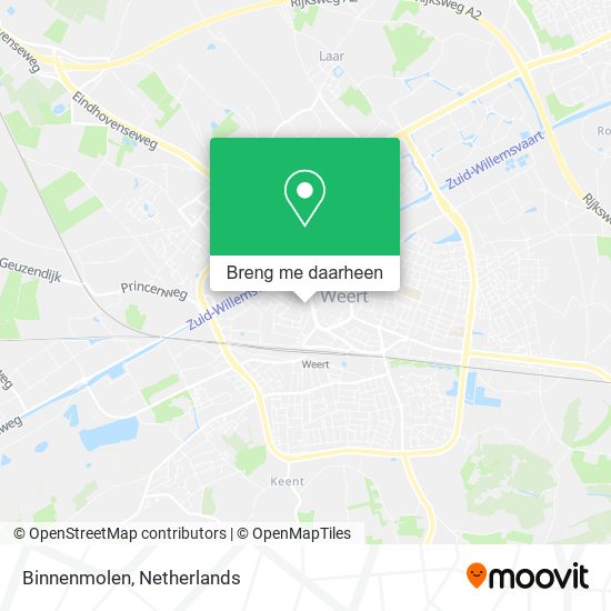 Binnenmolen kaart