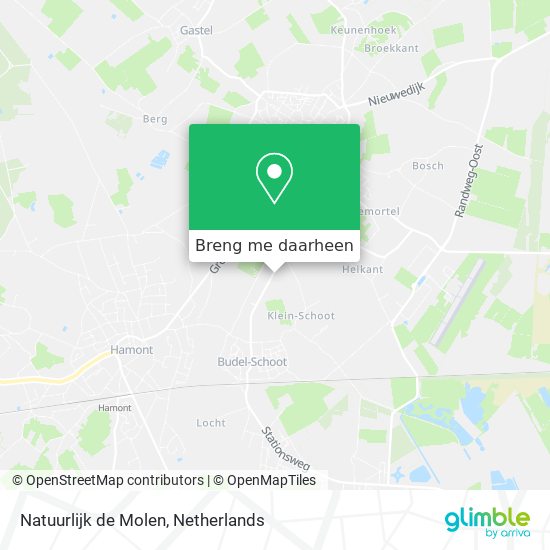 Natuurlijk de Molen kaart