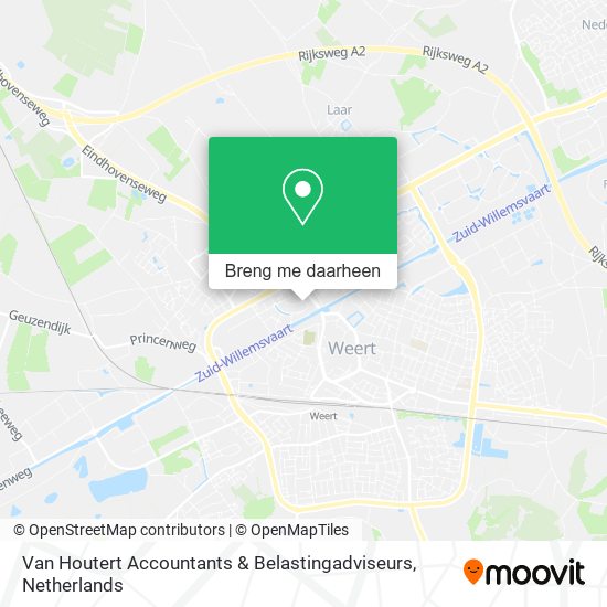 Van Houtert Accountants & Belastingadviseurs kaart