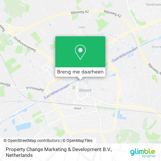 Property Change Marketing & Development B.V. kaart