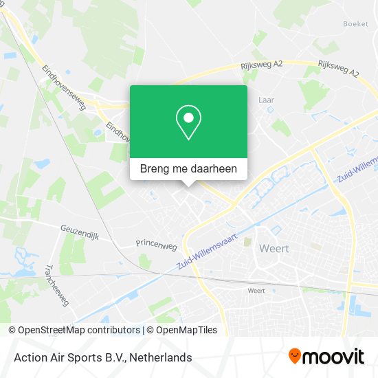 Action Air Sports B.V. kaart