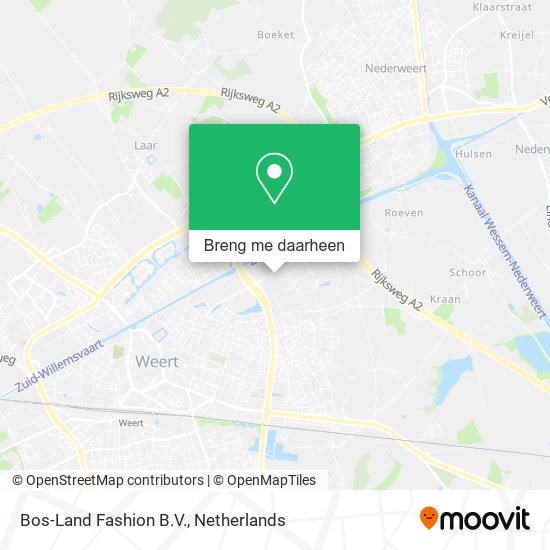 Bos-Land Fashion B.V. kaart