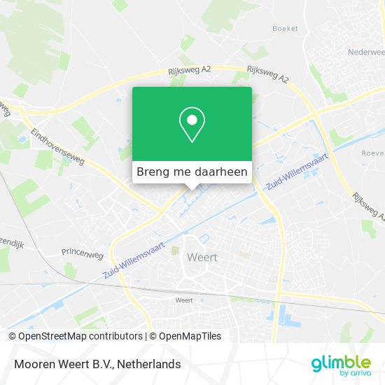 Mooren Weert B.V. kaart