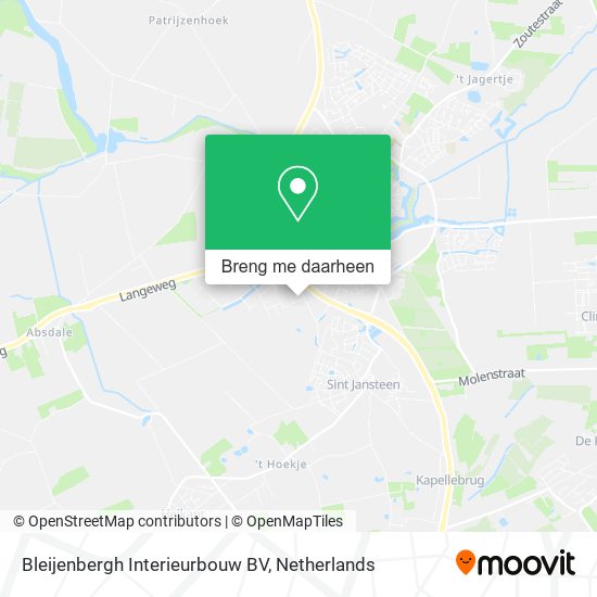 Bleijenbergh Interieurbouw BV kaart