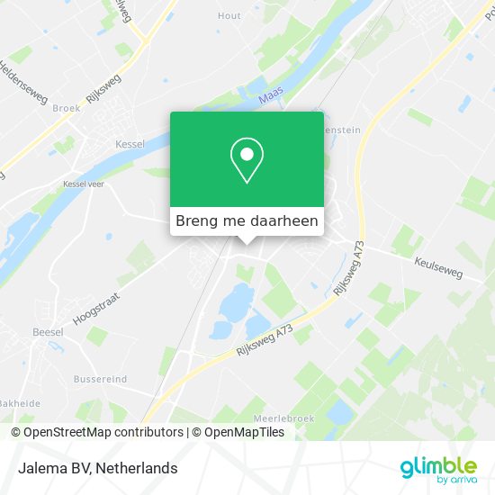 Jalema BV kaart